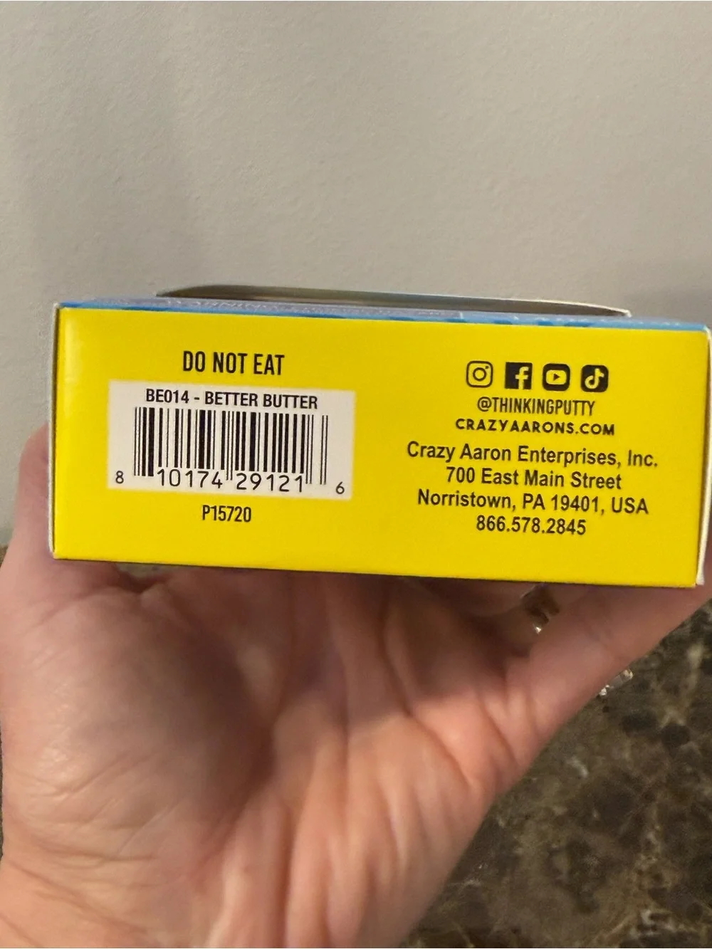 Crazy Aaron’s better butter
